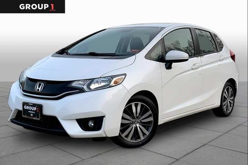 White Orchid Pearl 2015 Honda Fit EX