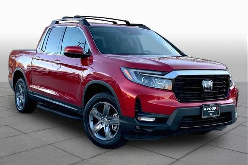Radiant Red Metallic II 2021 Honda Ridgeline RTL-E