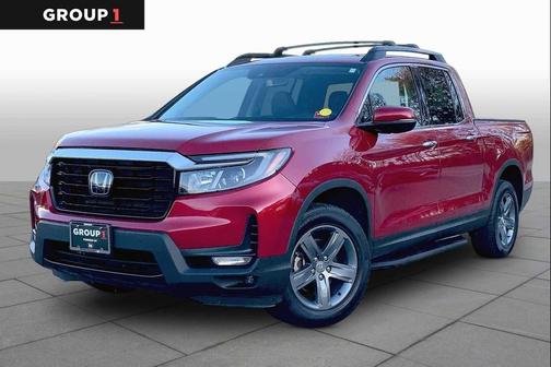 Radiant Red Metallic II 2021 Honda Ridgeline RTL-E