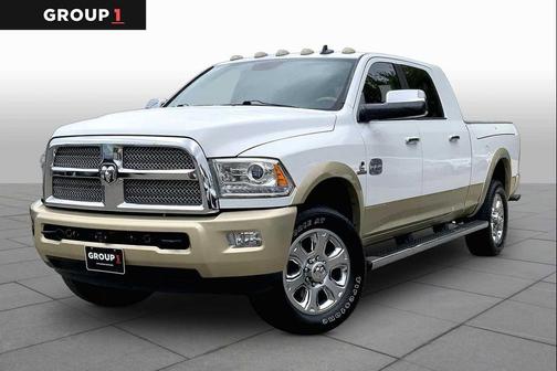 Bright White Clearcoat 2013 RAM 2500 Laramie Longhorn