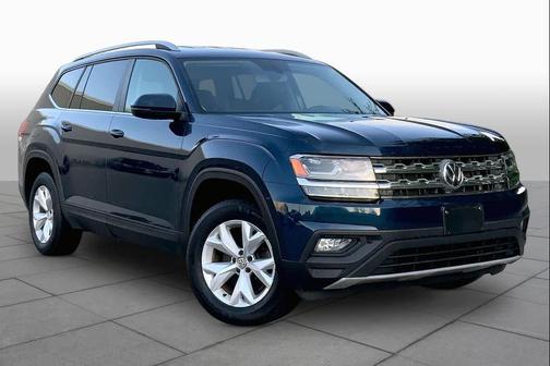 Tourmaline Blue Metallic 2018 Volkswagen Atlas 3.6L SE