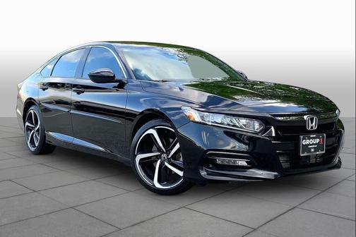 Crystal Black Pearl 2018 Honda Accord Sport 2.0T