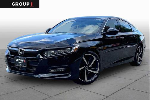 Crystal Black Pearl 2018 Honda Accord Sport 2.0T