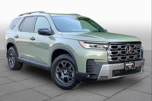 Ash Green Metallic 2026 Honda Pilot TrailSport