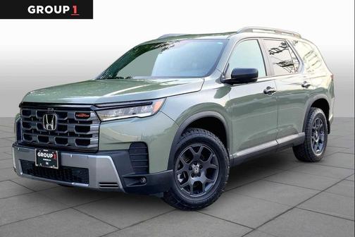 Ash Green Metallic 2026 Honda Pilot TrailSport