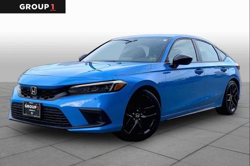 Boost Blue Pearl 2024 Honda Civic Sport