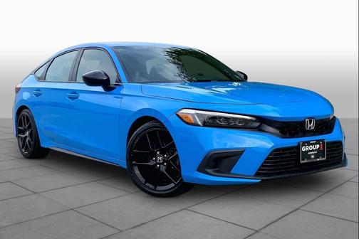 Boost Blue Pearl 2024 Honda Civic Sport