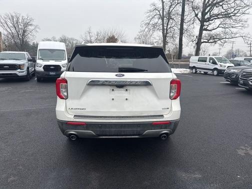 STAR WHITE MET TRI-COAT 2020 Ford Explorer LIMITED
