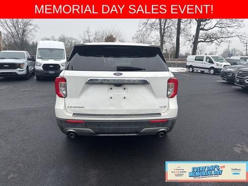 STAR WHITE MET TRI-COAT 2020 Ford Explorer LIMITED
