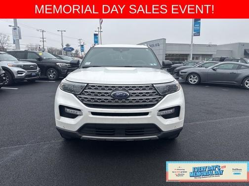 STAR WHITE MET TRI-COAT 2020 Ford Explorer LIMITED