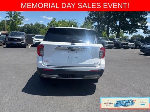 STAR WHITE MET TRI-COAT 2022 Ford Explorer XLT