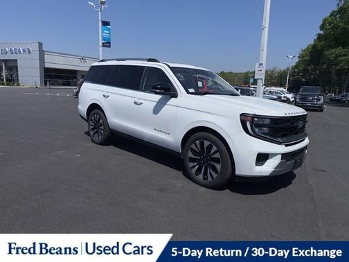 OXFORD WHITE 2025 Ford Expedition PLATINUM