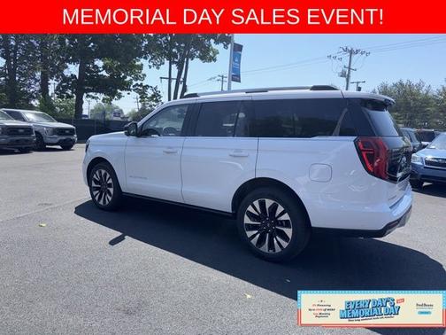 OXFORD WHITE 2025 Ford Expedition PLATINUM