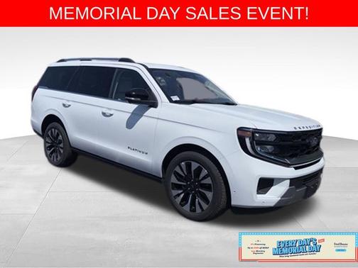 OXFORD WHITE 2025 Ford Expedition PLATINUM