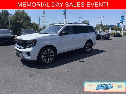 OXFORD WHITE 2025 Ford Expedition PLATINUM