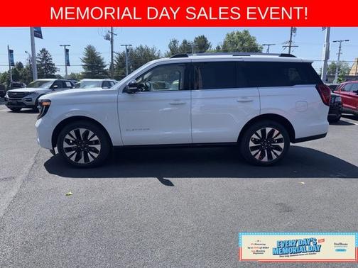 OXFORD WHITE 2025 Ford Expedition PLATINUM