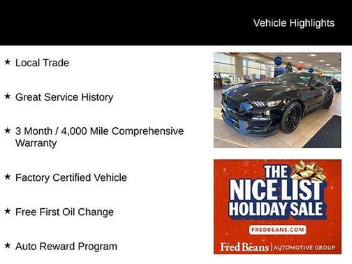 2018 Ford Mustang SHELBY GT350