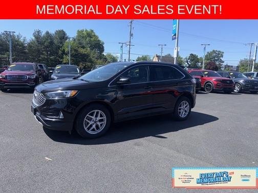 AGATE BLACK METALLIC 2023 Ford Edge SEL