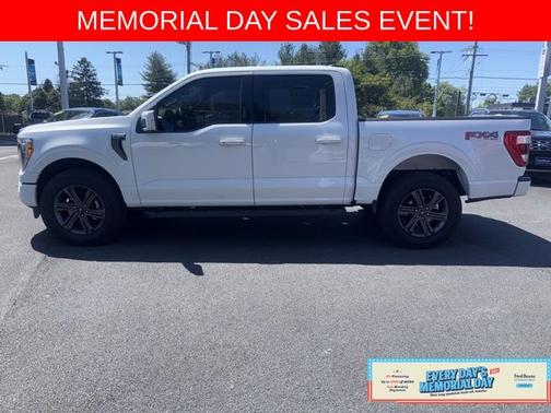 STAR WHITE METALLIC TRICOAT 2023 Ford F-150 LARIAT