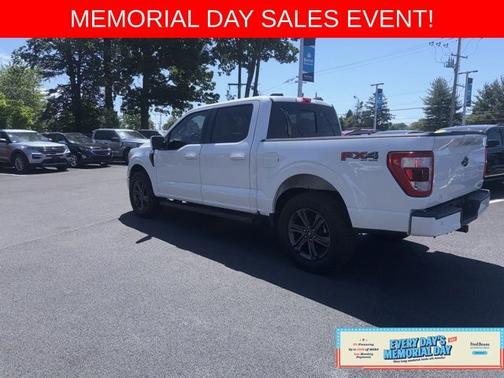 STAR WHITE METALLIC TRICOAT 2023 Ford F-150 LARIAT