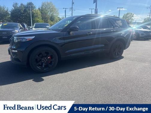 AGATE BLACK METALLIC 2023 Ford Explorer ST