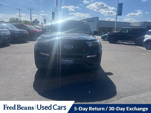 AGATE BLACK METALLIC 2023 Ford Explorer ST
