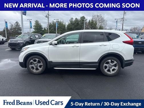 Platinum White Pearl 2019 Honda CR-V EX-L