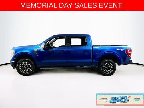 ATLAS BLUE METALLIC 2022 Ford F-150 XLT