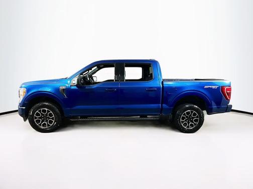 ATLAS BLUE METALLIC 2022 Ford F-150 XLT