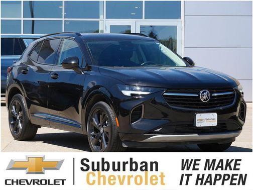 Ebony Twilight Metallic 2023 Buick Envision Preferred AWD