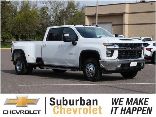 Summit White 2021 Chevrolet Silverado 3500 LT