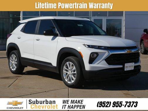 Summit White 2026 Chevrolet Trailblazer LS SUV