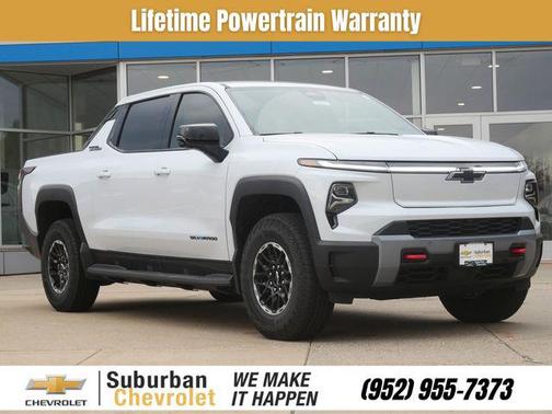 Polar White Tricoat 2026 Chevrolet Silverado EV Trail Boss - Extended Range 4WD