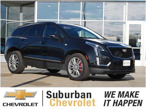 Stellar Black Metallic 2025 Cadillac XT5 Sport