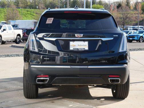 Stellar Black Metallic 2025 Cadillac XT5 Sport