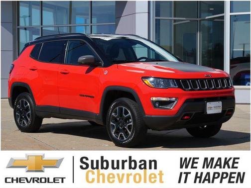 Spitfire Orange Clearcoat 2018 Jeep Compass Trailhawk