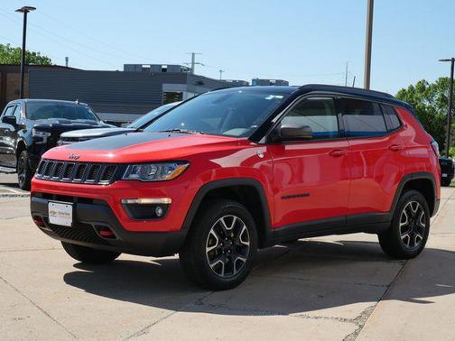 Spitfire Orange Clearcoat 2018 Jeep Compass Trailhawk