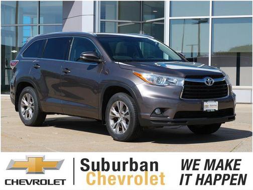 Predawn Gray Mica 2015 Toyota Highlander XLE