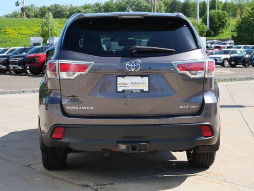 Predawn Gray Mica 2015 Toyota Highlander XLE