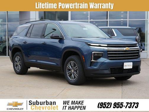 Lakeshore Blue Metallic 2026 Chevrolet Traverse LT