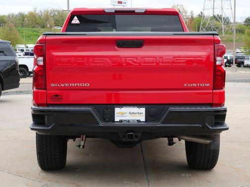 Red Hot 2026 Chevrolet Silverado 1500 Custom Trail Boss