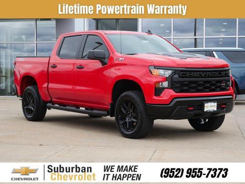 Red Hot 2026 Chevrolet Silverado 1500 Custom Trail Boss