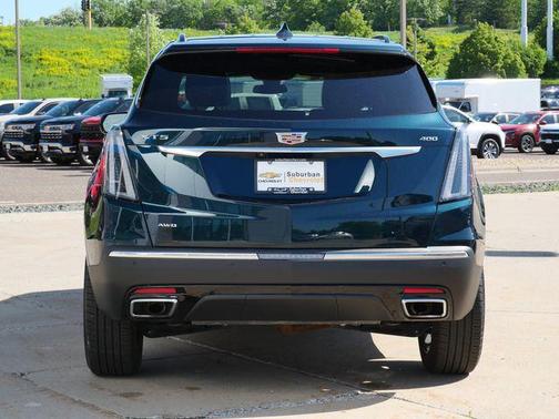 Emerald Lake Metallic 2024 Cadillac XT5 Sport