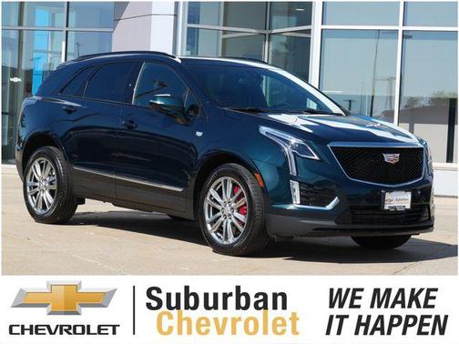Emerald Lake Metallic 2024 Cadillac XT5 Sport