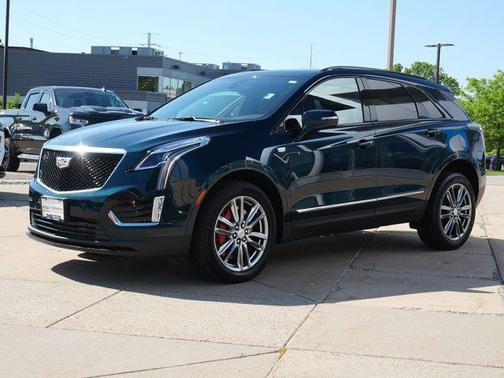 Emerald Lake Metallic 2024 Cadillac XT5 Sport