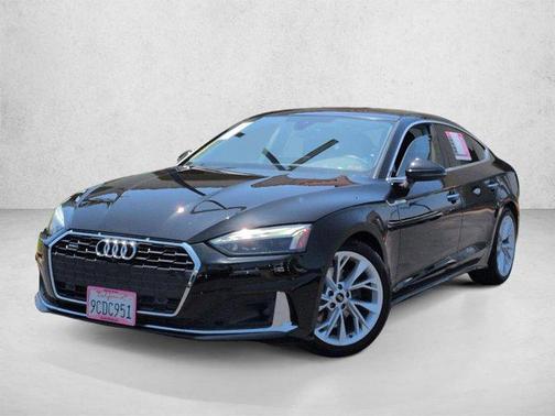 Brilliant Black 2022 Audi A5 Sportback Premium Plus
