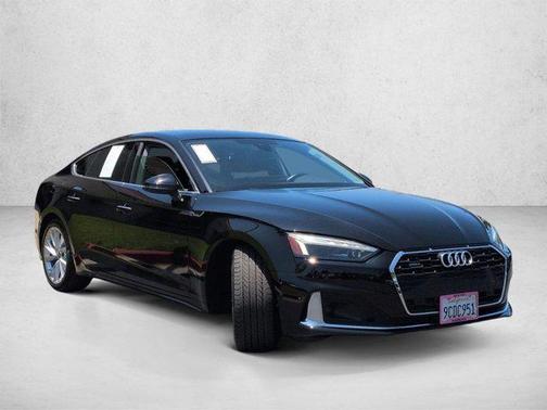 Brilliant Black 2022 Audi A5 Sportback Premium Plus