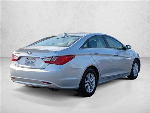 Radiant Silver 2013 Hyundai SONATA GLS
