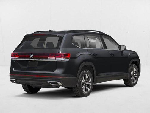 deep black pearl 2026 Volkswagen Atlas 2.0T SE w/Technology