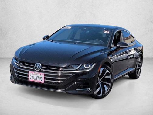 Deep Black Pearl 2021 Volkswagen Arteon 2.0T SEL R-Line